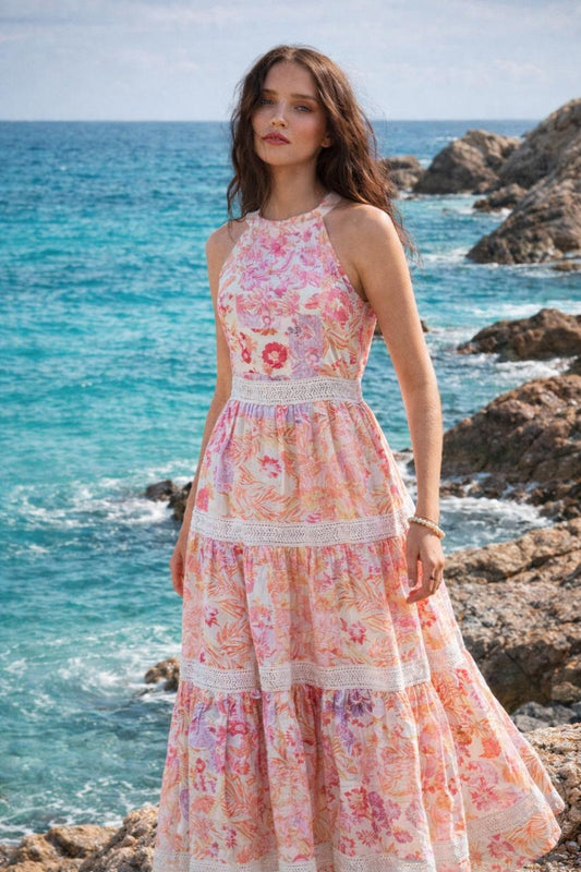 Patchwork Maxi dress